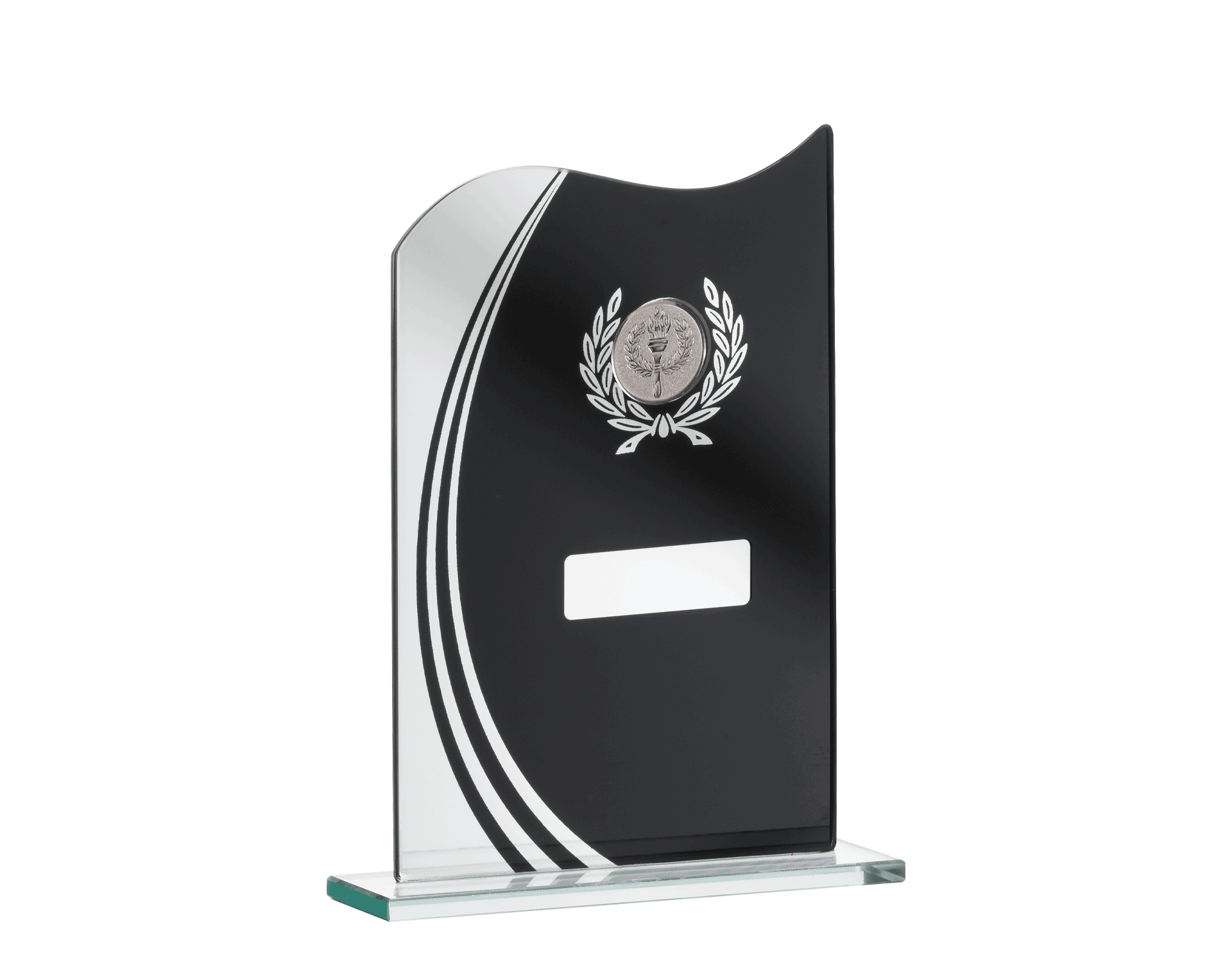 WO4089 Glass Award Running Imp Running Imp